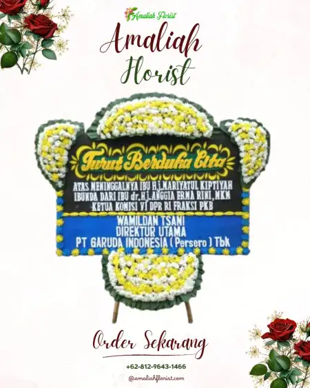 Papan Bunga Duka Sorawolio